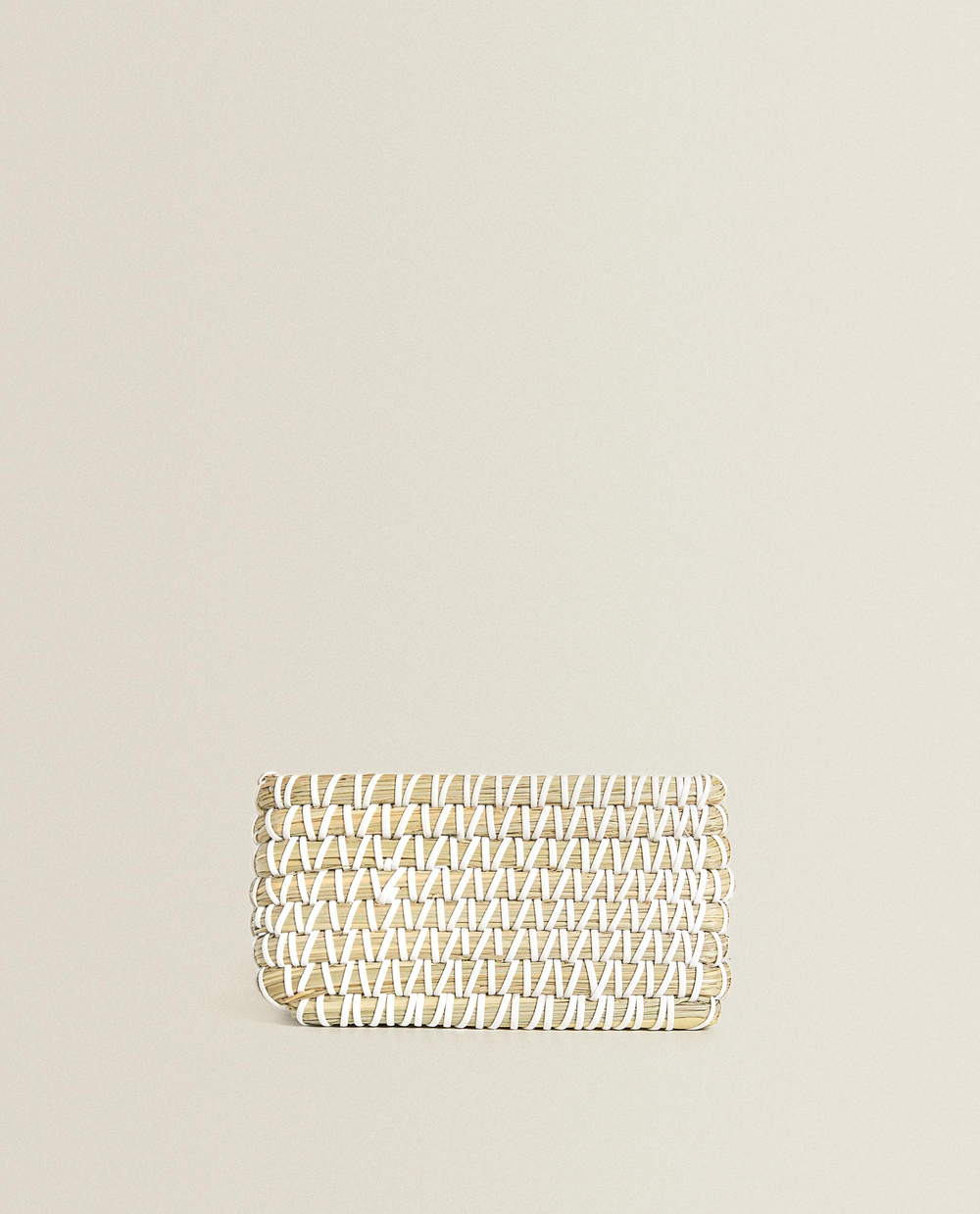 Zara Home Корзина изо льна, цвет разноцветный, 20 см