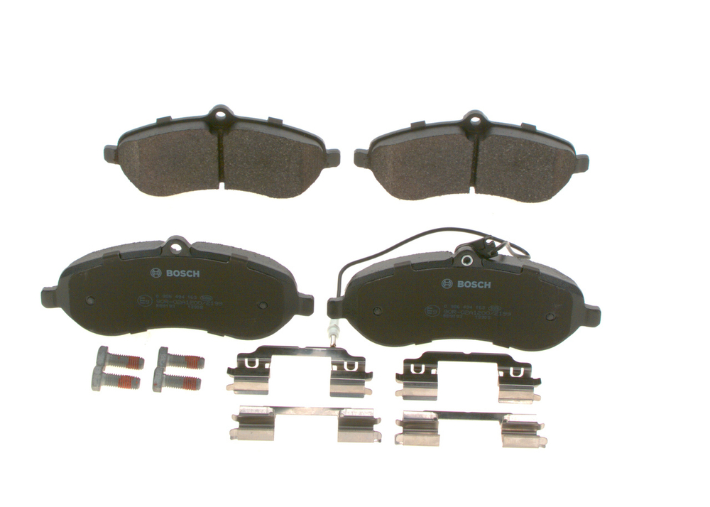 BOSCH - 0986494163-BOC - Brake Pad Set, disc brake