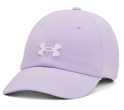 Теннисная кепка Under Armour Women's UA Blitzing Adjustable Cap - nebula purple/white