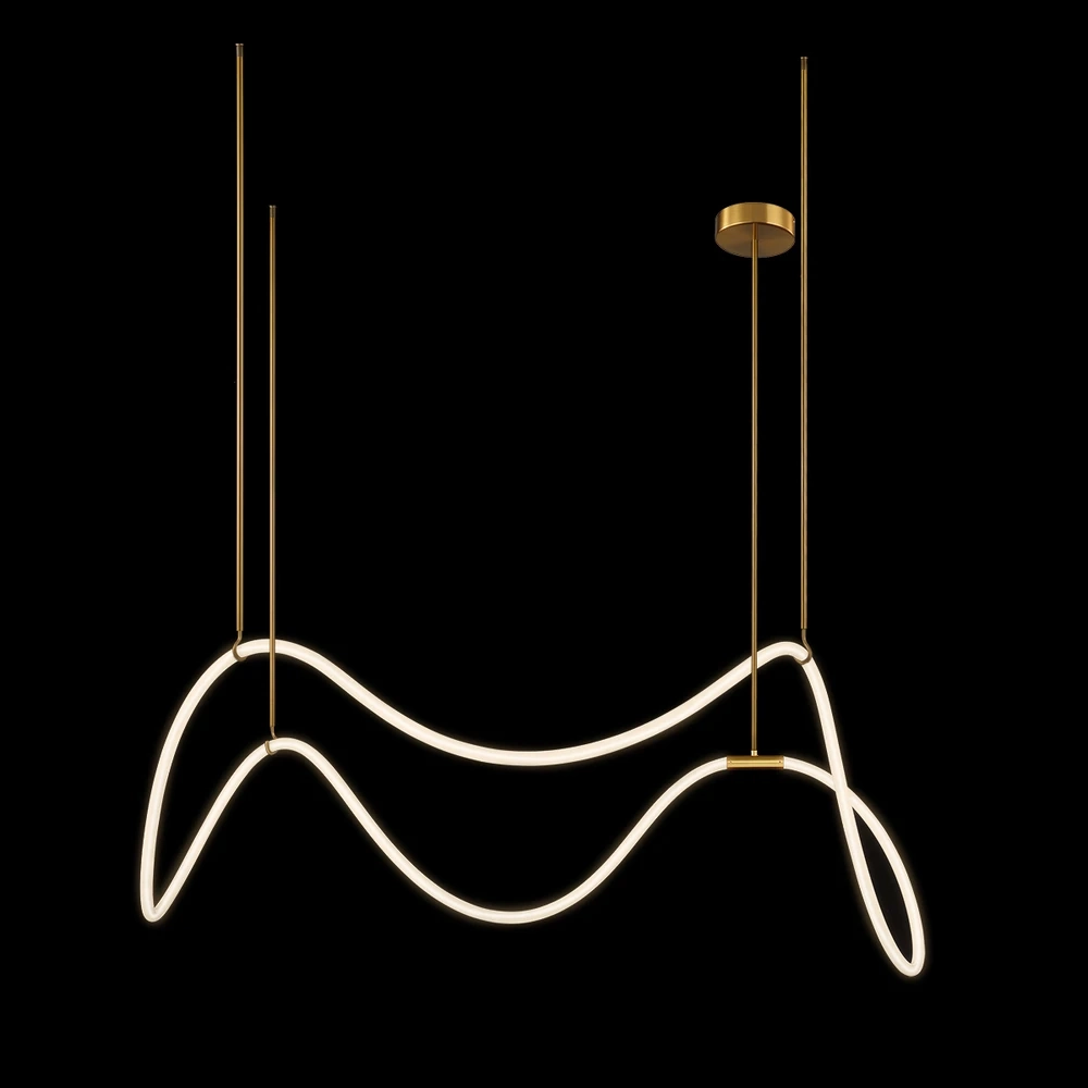 Подвесная люстра Loft It THREAD 10388P/C Brass