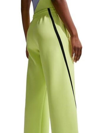 Женские теннисные брюки Nike Advantage Dri-FIT Mid-Rise Tennis - light lemon twist/black