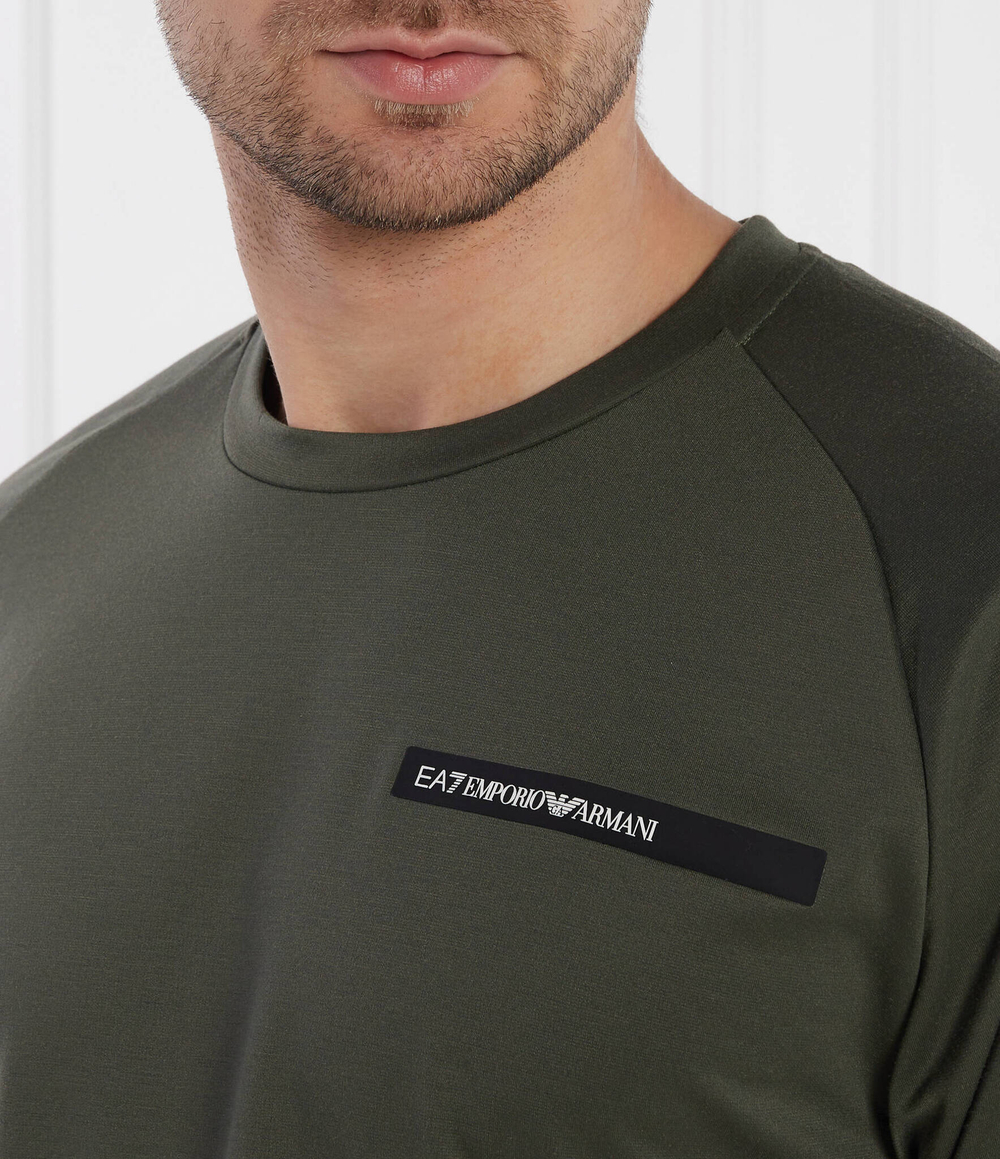 Футболка EA7 - хаки(3DPT11 PJUYZ)