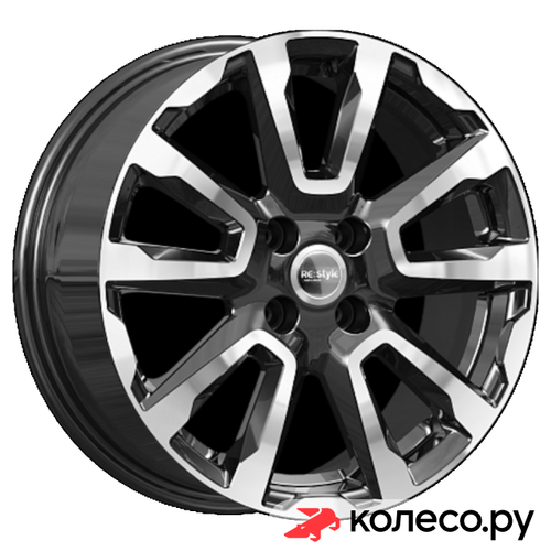 КС1026 (ZV 16_Rio) 6.5x16/4*100 D54.1 ET46 Алмаз черный