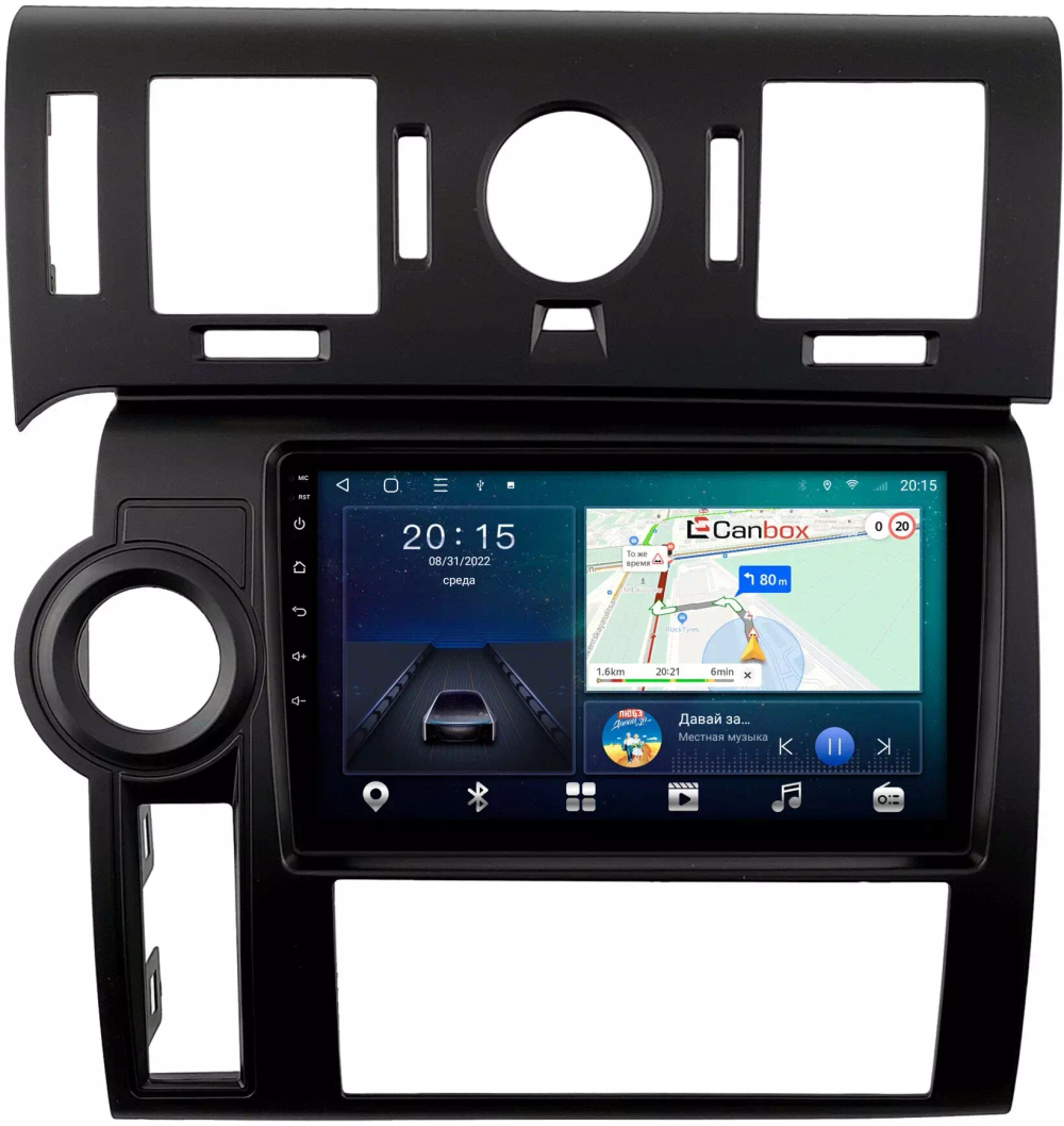 Магнитола для Hummer H2 2002-2009 - CanBox 9-1396 Android 10, 8-ядер, SIM-слот