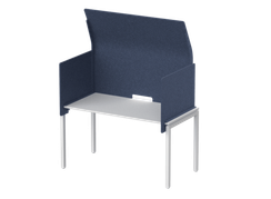 Кабина с высоким экраном-парусом 135х76х113