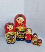 Матрешка "с курочкой" традиция 5мест
