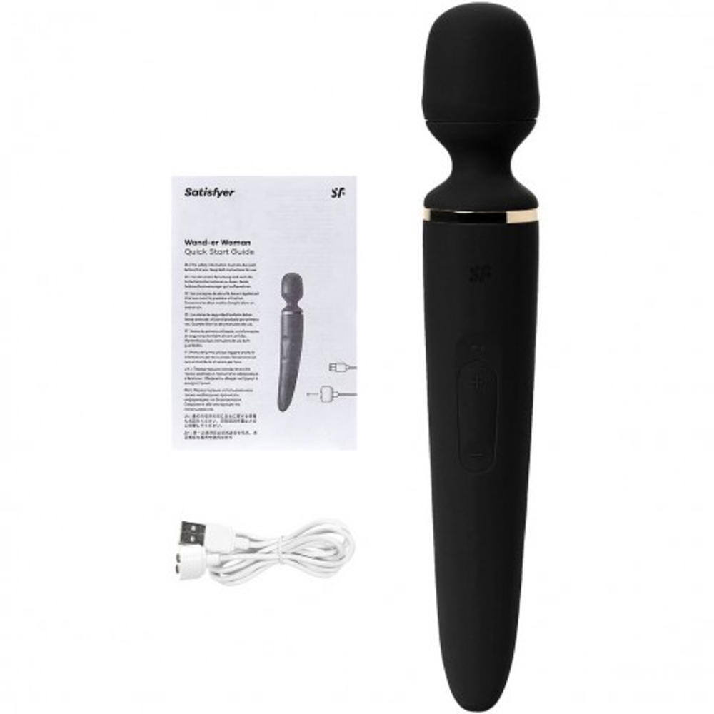 Вибромассажёр Satisfyer Wand-er Women black