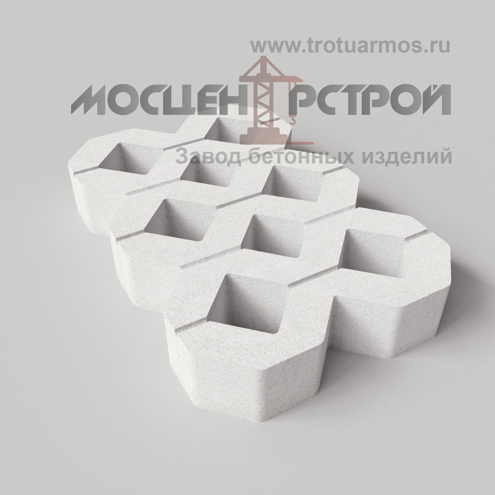 Газонная решетка 500х330х80