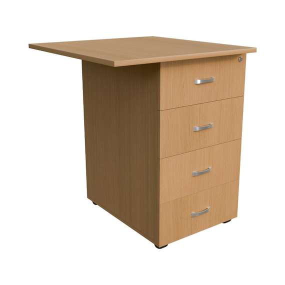 Тумба приставная ТФ216 600х600х760, бук