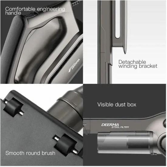 Пылесос ручной (handstick) Deerma DX700S Black