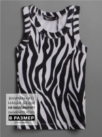 Майка для девочки на лето в рубчик