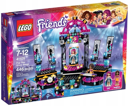 Конструктор LEGO FRIENDS 41105 Сцена поп-звезды