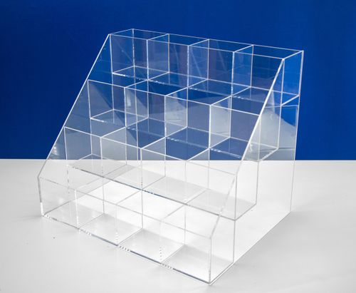 Подставка для ручек и кистей 16 ячеек 95х70х80