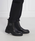 Кожаные челси maison Karl Lagerfeld - черный(KL11240)