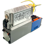 4WRPEH6C3B40L-2X/G24K0/F1M - Сервораспределитель Ду6 с обратной связью по положению золотника и встроенным усилителем (OBE), номинальный расход 40 л/мин, характеристика L - линейная, схема C3, сигнал управления F1 = 4…20 mA