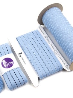 3090 641/10 ОПТ Резинка отделочная Lauma Fabrics, 10 мм, голубой 3090
