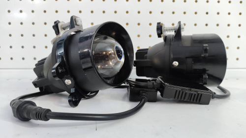 25 - BI + Желтый / ПТФ BI-LED J-25 (Ближний, дальний + желтый) би-линзы для Toyota/Lexus, светодиодные противотуманные фары (2 шт. / комплект)