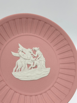 Декоративная тарелочка Wedgwood розовая