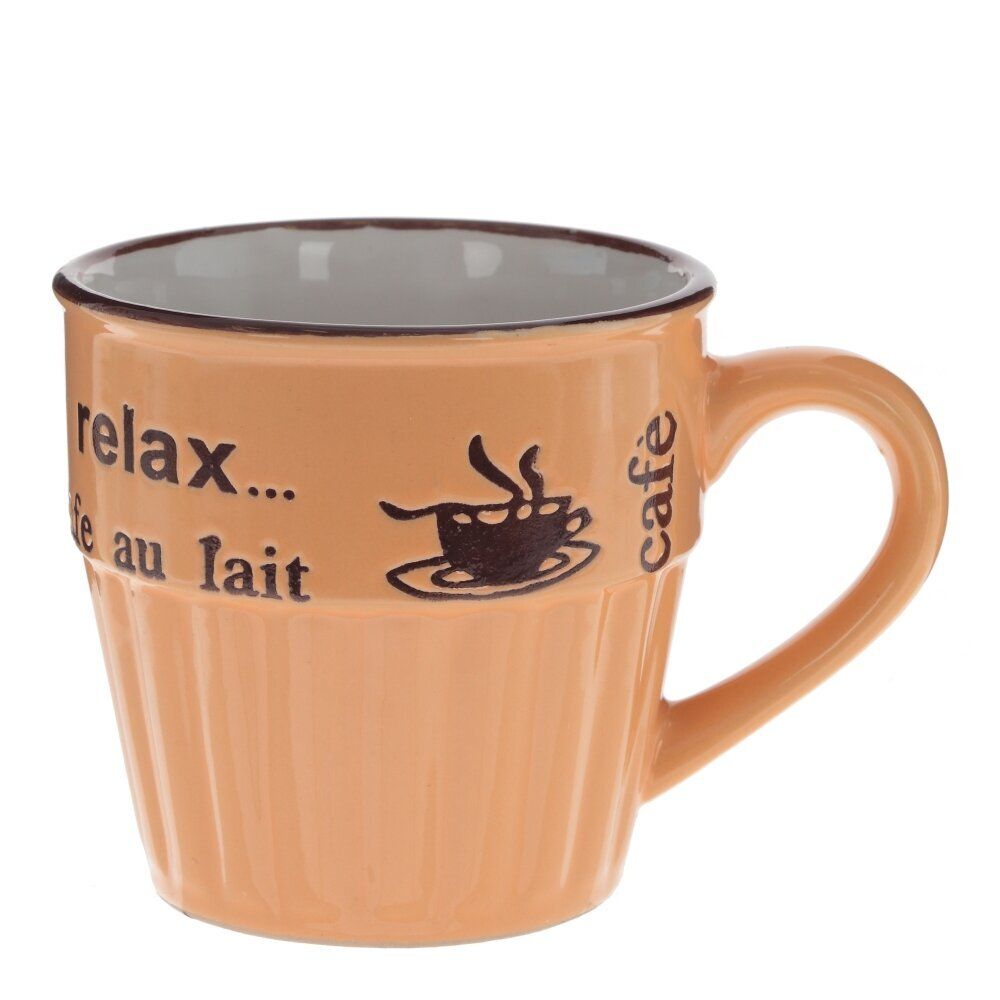 GAEM Кружка (кратность 6 шт), 400 мл, L13 W9,5 H9 см, 5в., (сорт 1,2)