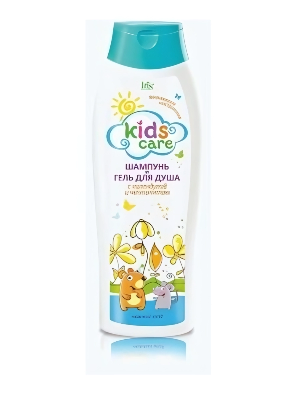 Шампунь-гель детский IRIS (Kids Care) 2в1 календула+ чистотел 400мл