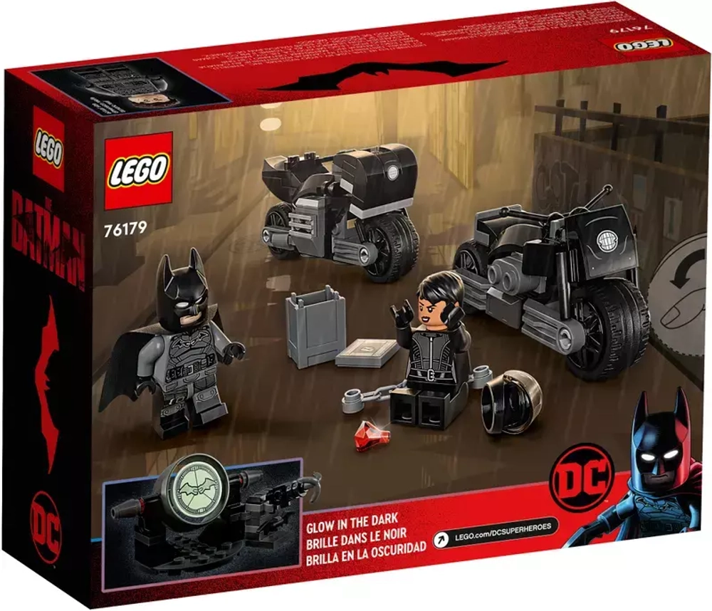 (Бронь) LEGO® 76179 Batman™ & Selina Kyle™ Motorcycle Pursuit