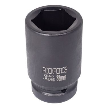 Головка ударная глубокая 38мм 3/4''6гр. RockForce##Rock FORCE RF-46510038