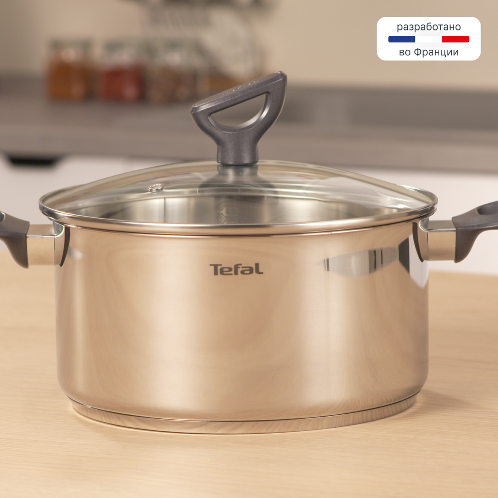 Набор посуды Tefal Daily Cook 11 предметов 1,5/3/5,2л 20/24/28см  G713SB74
