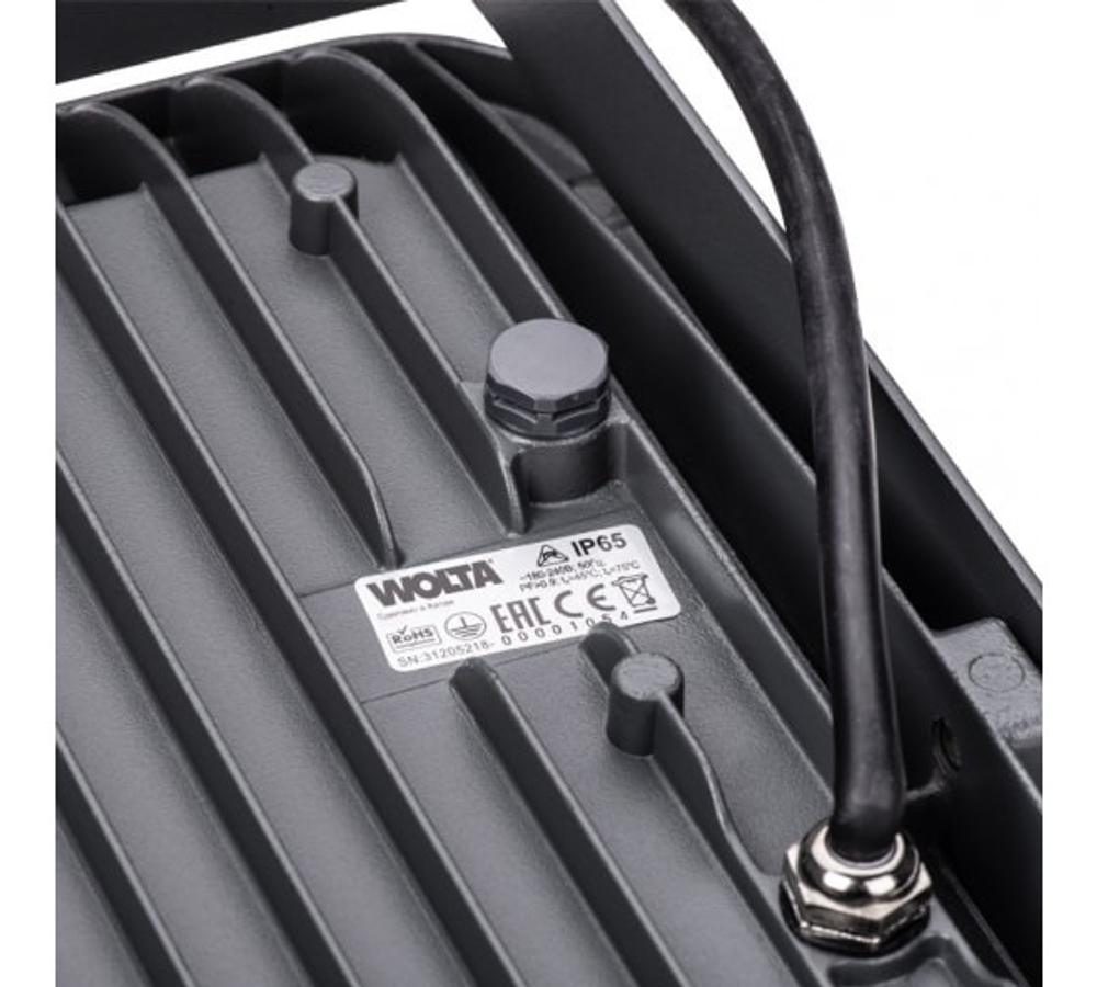 Прожектор LED 200Вт 5700K 18000лм IP65 WOLTA WFL-200W/06