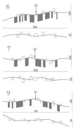 Подвесной светильник Адель Cherry Bomb Chandelier 9