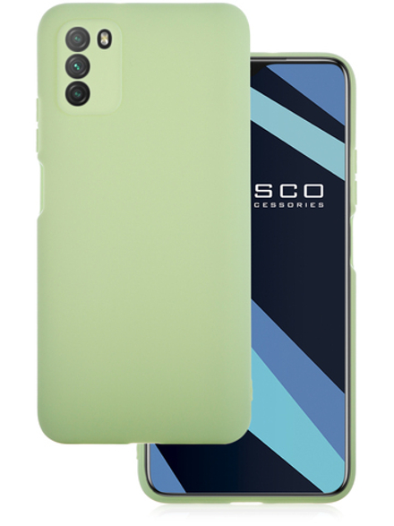 Чехол ROSCO для Poco M3 оптом (арт. XM-PM3-COLOURFUL-GREEN)