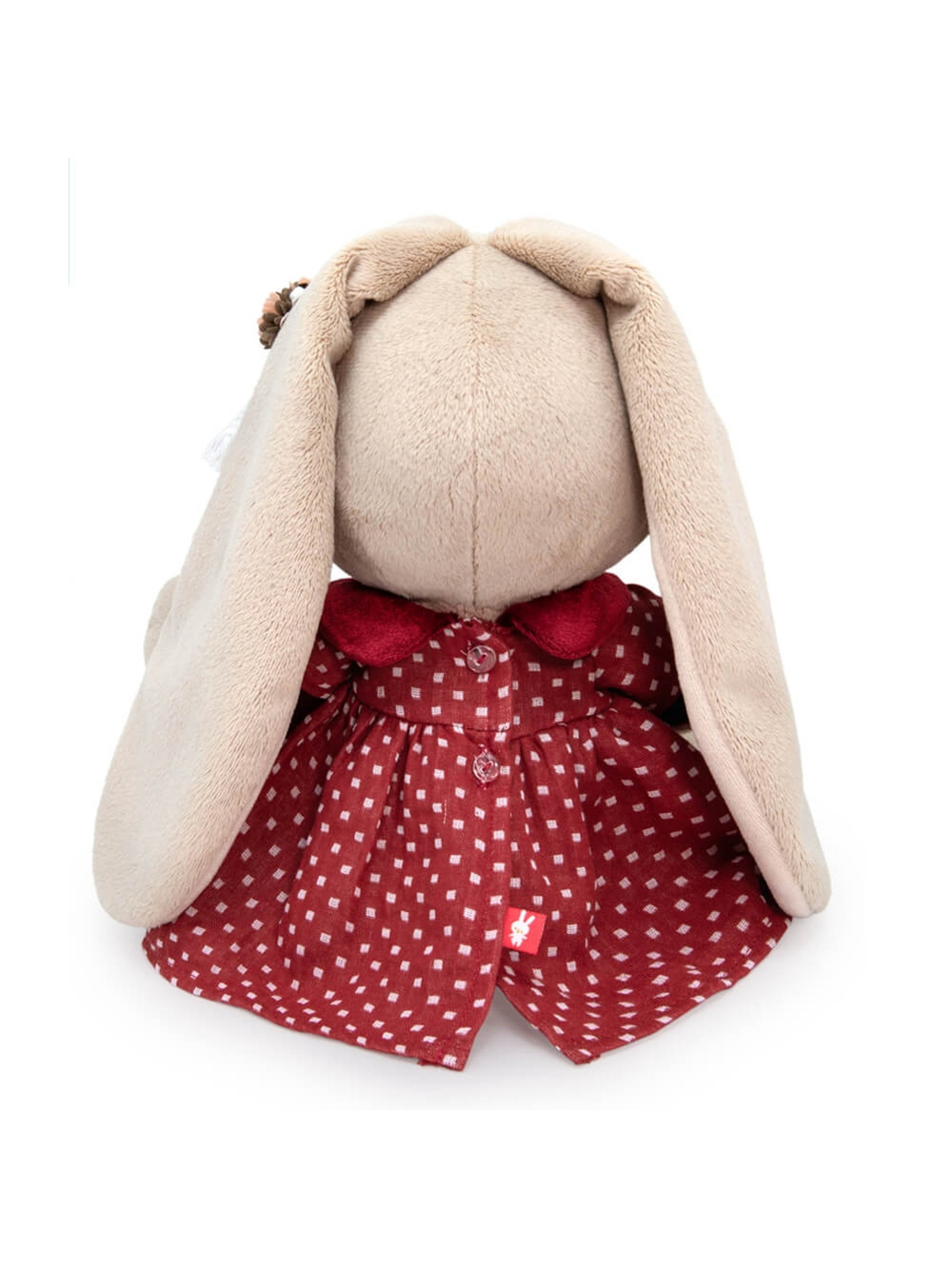 Мягкая игрушка Зайка Ми в теплом платье 18 см SidS-561