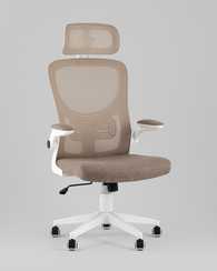 Кресло офисное TopChairs Airone бежевый ткань