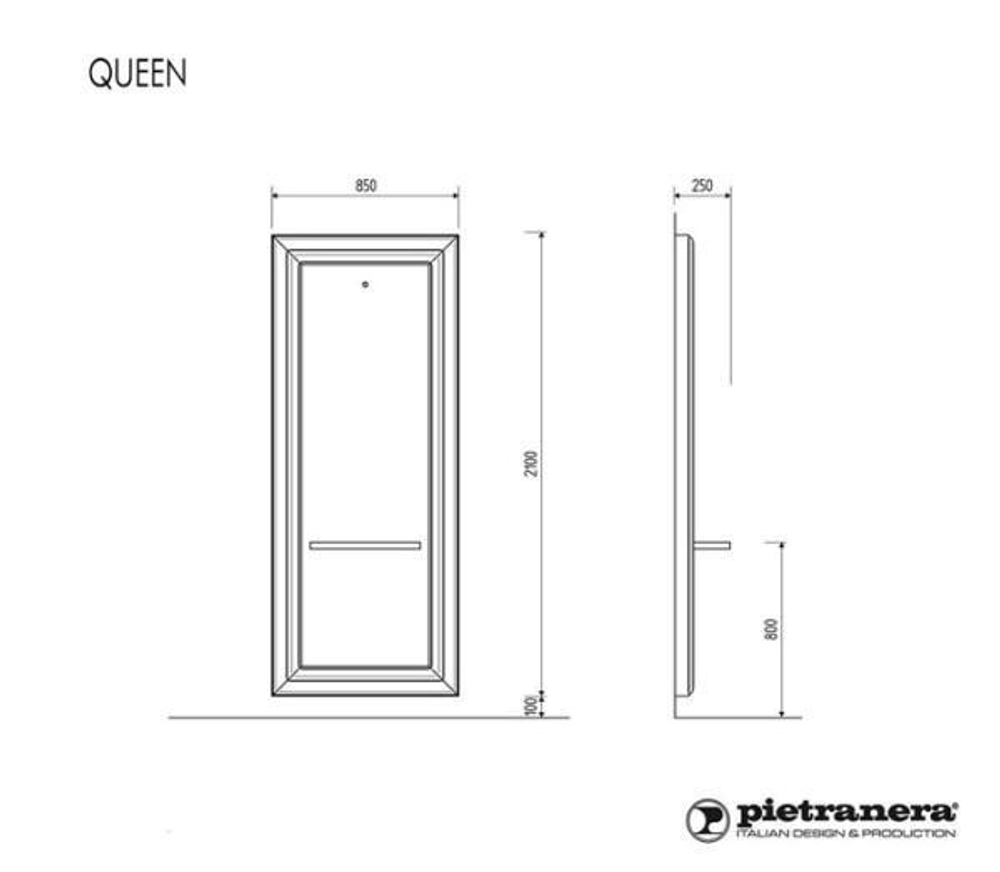 Зеркало парикмахерское QUEEN