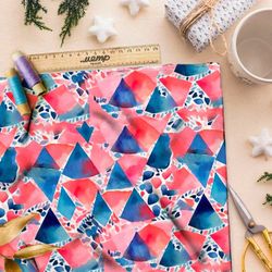 Ткань премиум шифон туманные вспышки