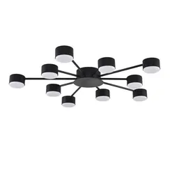 8344/10C COMFI черный, металл Люстра GX53 LED 10*7W 220V TORINA