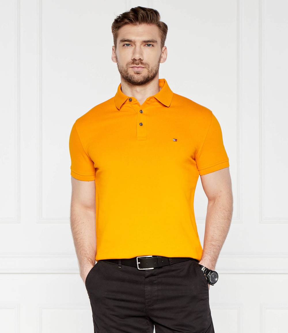 Поло Tommy Hilfiger - оранжевый(MW0MW17771)