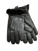 Перчатки.Эко кожа. Мужские. Подклад мех. В упаковке 5 шт.