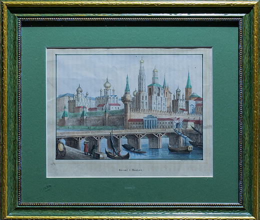 Н/х. Московский Кремль. Изд. Gjöthström & Magnusson. 1830-е гг.
