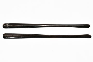 Заушник пластиковый 1 петля б/ф 10,0х1,4х140 (серый) 10 пар