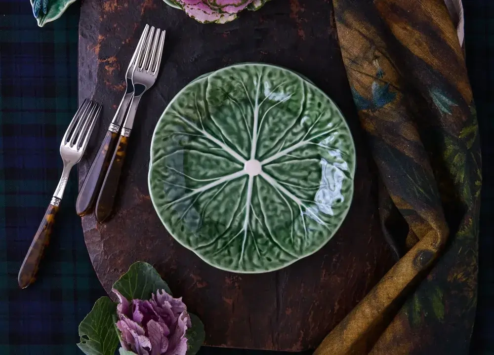Тарелка десертная Bordallo Pinheiro Cabbage (19 см)