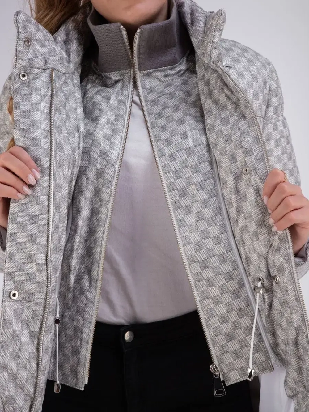 Куртка женская кожаная зимняя утепленная Турция