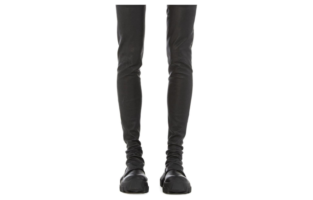 RICK OWENS/RO Over the knee Boots Women"s Black