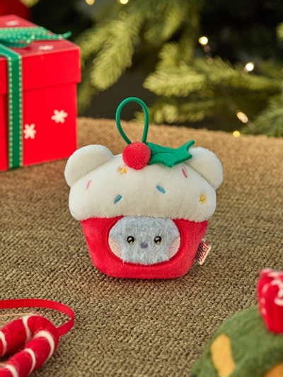 Брелок BT21 - KOYA mini minini ORNAMENT PLUSH KEYRING PETITE HOLIDAY