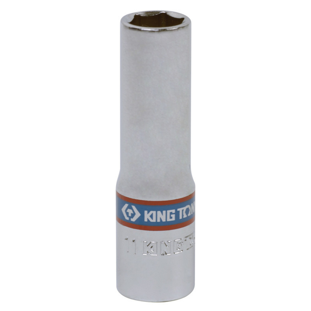 KING TONY (323511M) Головка торцевая глубокая шестигранная 3/8", 11 мм