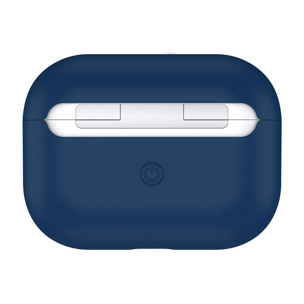 Чехол КАРТОФАН для Apple AirPods Pro (арт. AIRPRO-SLIM-SILICON-BLUE)