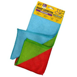 Набор салфеток универсальных супервпитывающих из микрофибры 3шт "Домашний Сундук" ДС-454