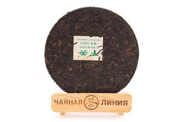 Sheng puer 2013 "T8653" brand "Pine and Crane" factory "Xiaguan" cake 357 g
