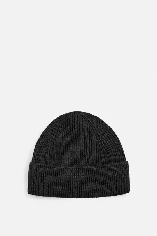 ZARA БАЗОВАЯ ШАПКА БИНИ, ЧЕРНЫЙ