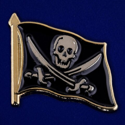 Значок "Веселый Роджер"