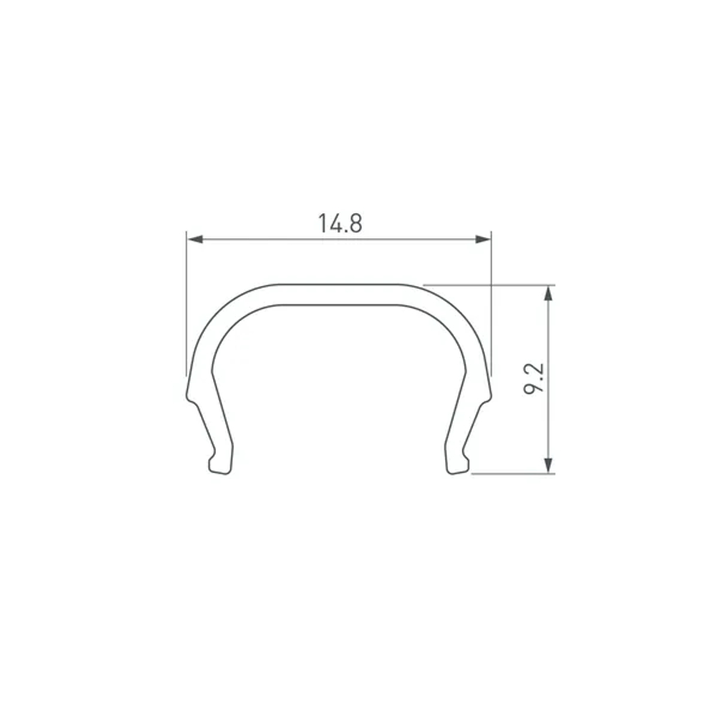 Экран LINE-D-1515-2000 OPAL (Arlight, Пластик) 061085